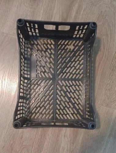 Organizador de plástico empilhável