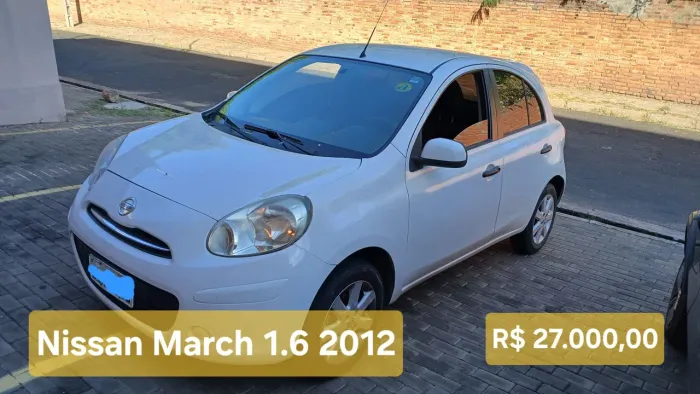 Nissan March SV 1.6 16V Flex Fuel 2012