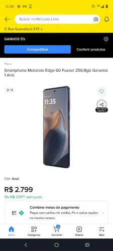 Celular fusion 60