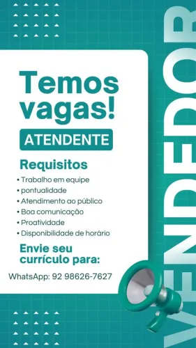 Vaga de emprego