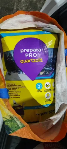 Vendo argamassa fundo preparador saco de 10 kg da quartizolit