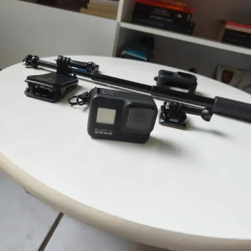 GoPro HERO8 Black + Kit Acessórios (Pronta para Aventura!)