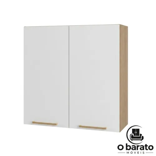 Armário Aéreo Avelã 80cm 2portas