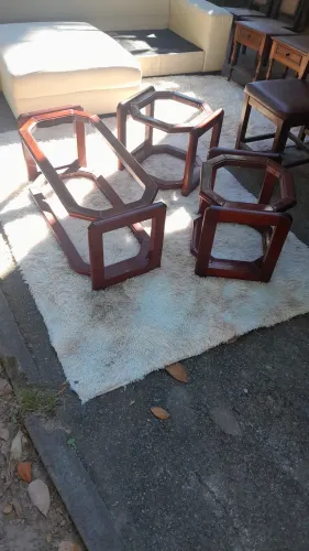 Conjunto de criados e mesa de centro 