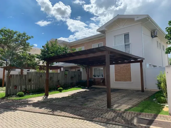 Casa Condomínio Reserva São Pedro ( Cond. Xangrila - Campinas ), tem 3 quartos (2 suítes)