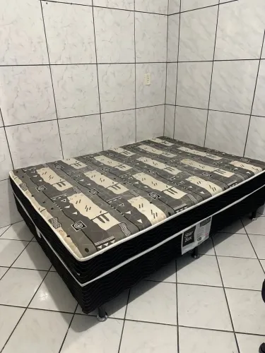 Cama Box Casal Ortobom de Molas 