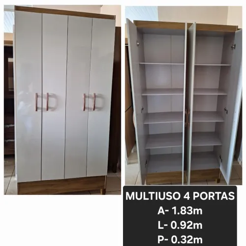 Multiusos 4 Portas novos faço entrega 560 cada