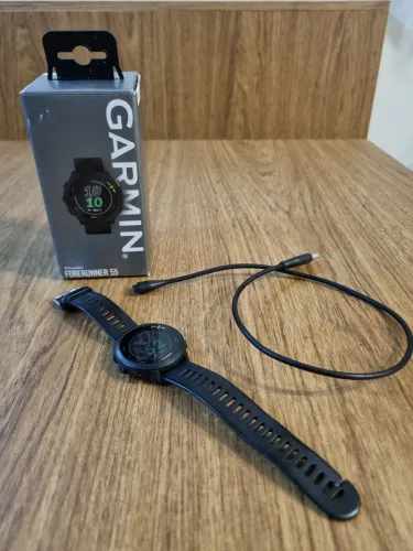 Garmin Forerunner 55 - GPS + Monitor Cardíaco | Completo