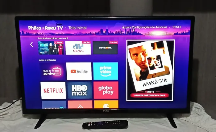 Smart Philco Roku 32 completa