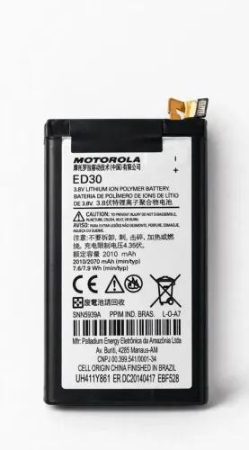 Bateria Motorola ED30 Original 2010mAh Moto G 1ª Geração XT1032 XT1033