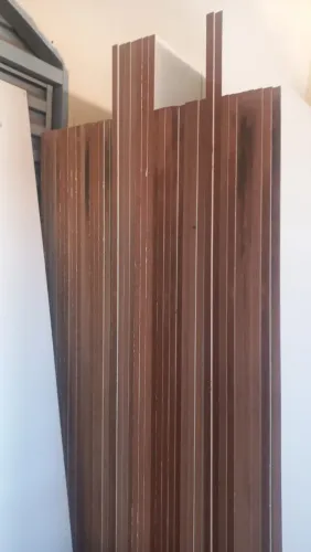 30 Chapas MDF Branco Texturizado 15mm - Medida 75x185cm (Ideal p/ Mesas e Balcões)
