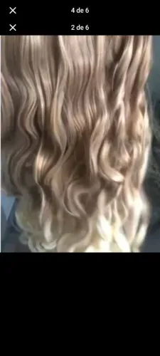 Aplique com loiro Califoniano