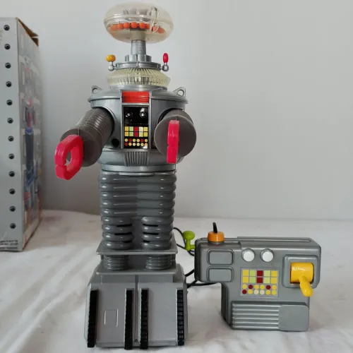 Robô B9 Perdidos no Espaço 1998 Brinquedo Antigo
