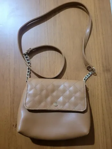bolsa tiracolo ANACAPRI, cor caramelo