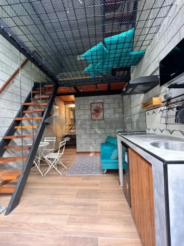 Loft com 1 dormitório à venda, 37 m² por R$ 400.000,00 - Cigarras - São Sebastião/SP