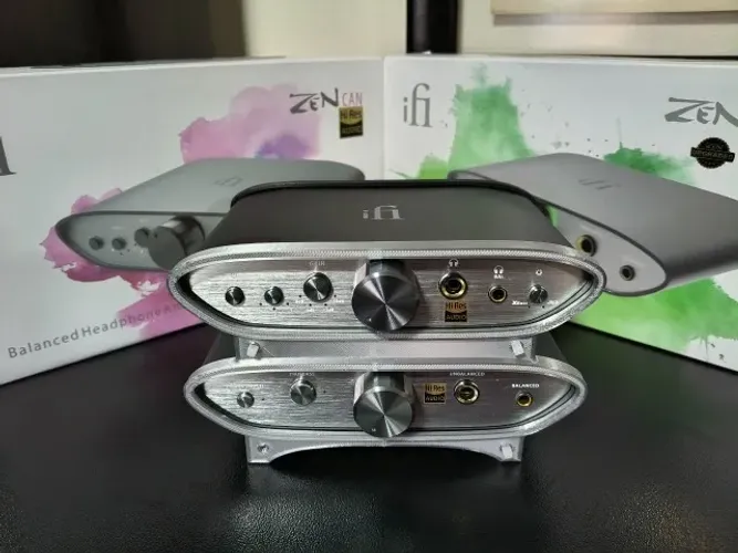 Stack iFi Zen DAC v2 + iFi Zen Can - Amp de fone e pré