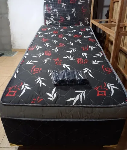 Cama solteiro espuma. Frete 100% grátis