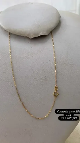 Correntes de ouro 18k