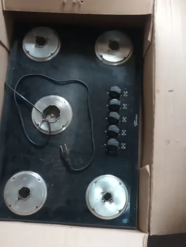 Fogão Cooktop Fischer,5 bocas nunca usado