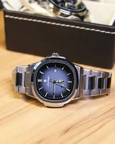 Relógio Poedagar Deluxe Azul Masculino