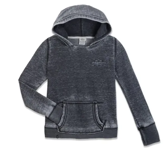 Moleton Harley-Davidson Bar & shield Burnout Lightweight Hoodie - Original