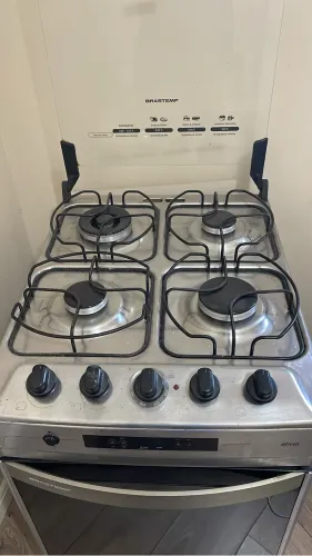 Fogão Brastemp Inox