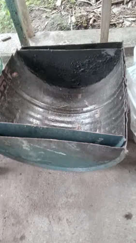 Tambor CORTADO para churrasqueira 4 partes