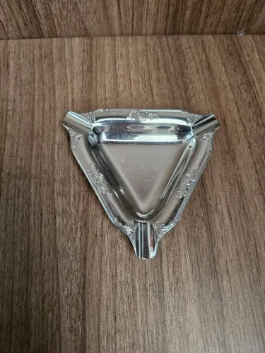 Cinzeiro inox anos 60
