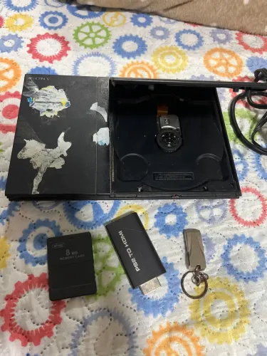 PlayStation 2 completo (com 6 jogos)