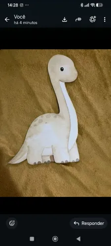 Display,s 2 unidades para festa tema Dinossauro usado 1x apenas 