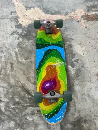 Carver c7 surf skate seminovo em ótimo estado