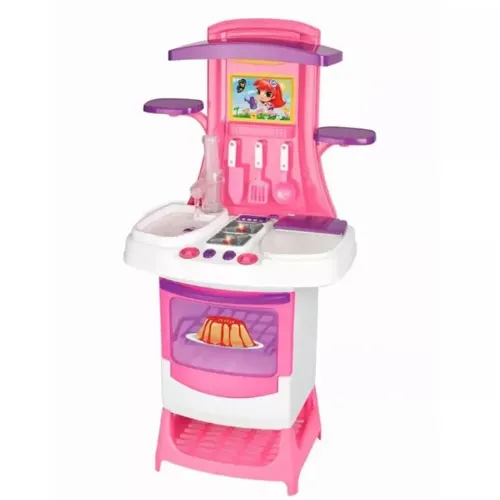 Cozinha Infantil Rosa - Master Chef Cook