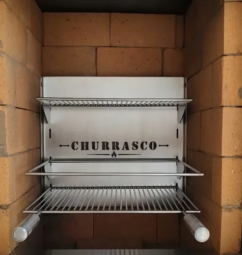 Churrasqueira sobre encomenda em inox
