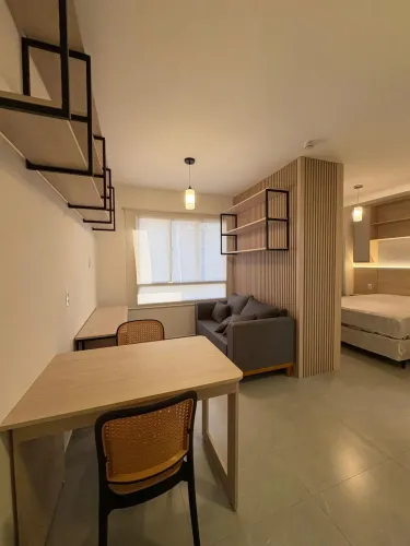 Lindo apartamento, novo, mobiliado, aconchegante próximo a estação Marechal Deodoro!