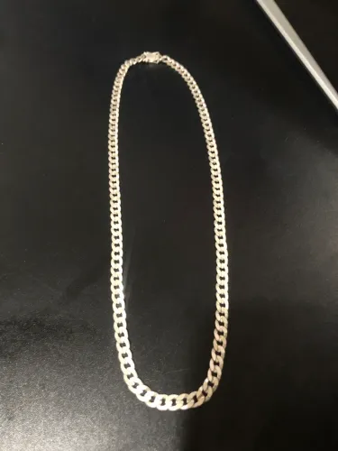 Prata escama de peixe 10 mm 70 cm