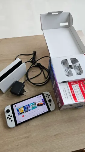 Nintendo switch Oled na caixa com garantia