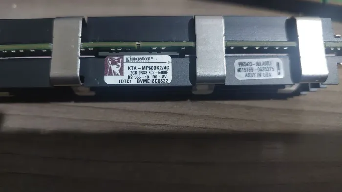 Memoria DDR2 KTA-MP800K2/4G - 2GB 2RX8 PC2-6400F