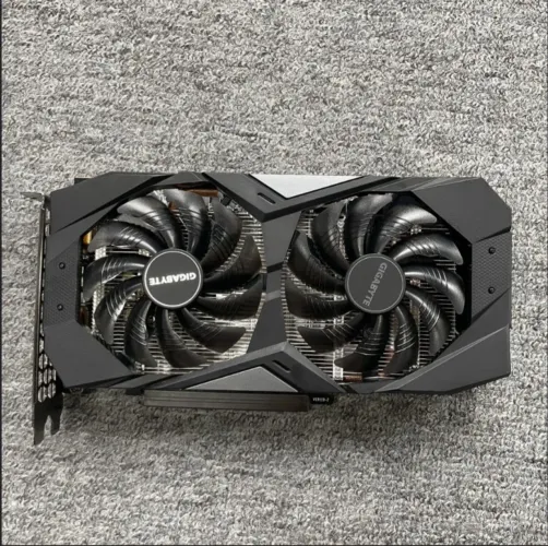 Nvidia GTX 1660 TI overclocked (OC) Gigabyte
