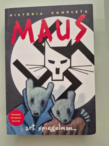 Vendo livro semi-novo: Maus a História de um Sobrevivente