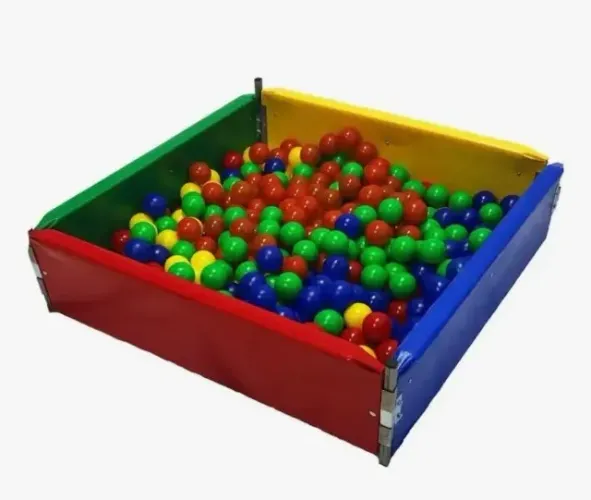 Piscina de Bolinhas Infantil + 500 Bolinhas Coloridas - Ótimo Estado