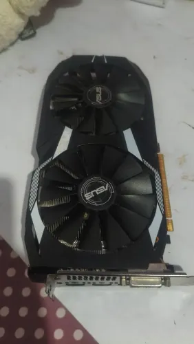 Placa de video rx 590 pra ir logo