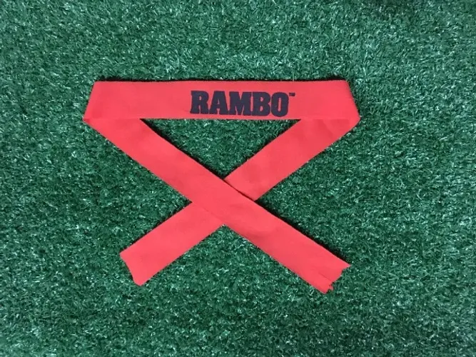 Faixa de Cabeça Promocional Bota Fortim Rambo - Anos 80, 90 (Anúncio 1)