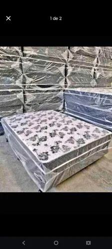 Cama box casal mega oferta relâmpago só 220,00 reais imperdivel direto de fabrica 