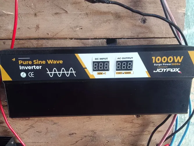 Inversor tensão 12v para 110v Joy Fox