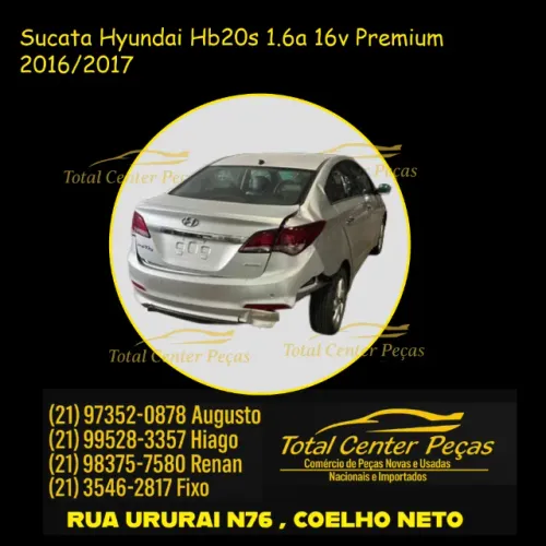 Sucata Hyundai Hb20S3