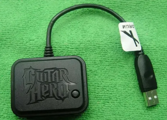 Dongle da Bateria Guitar Hero World Tour PS3 Redoctane Drum - Receptor USB Original