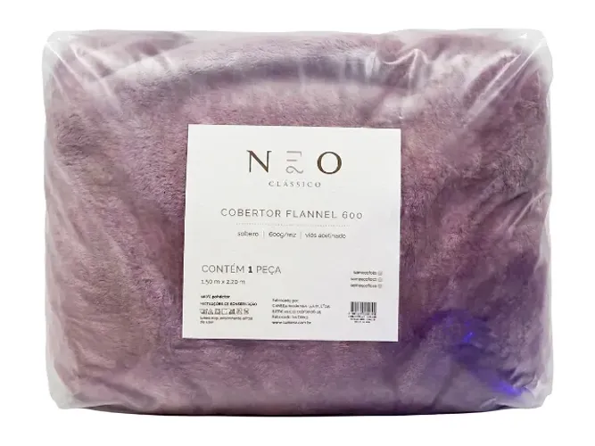 Cobertor Solteiro Neo Classico
