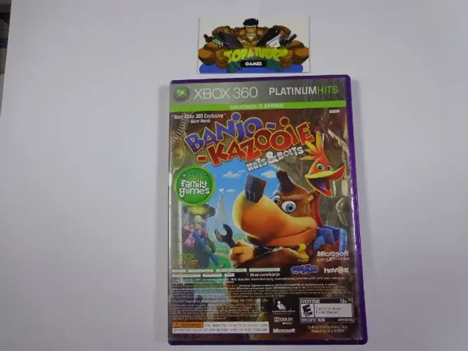 Jogo Banjo Kaxooie Nuts & Bolts Xbox 360 Conservado