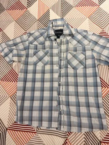 Camisa social de manga curta clock house
