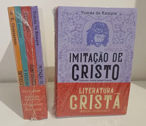Coleção literatura cristã clássica (4 livros!)